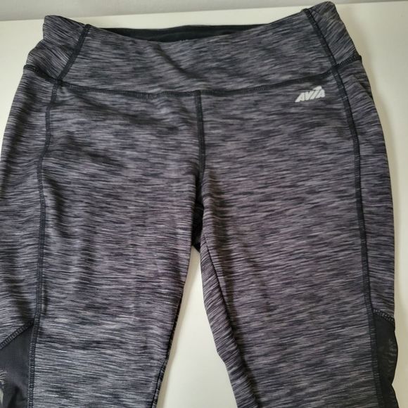 Avia Dark Gray Workout Leggings - Picture 4 of 4